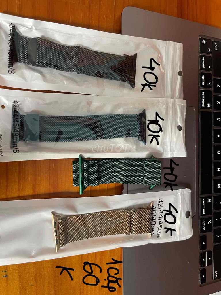 Dây Apple Watch 42/44/45/46/49mm Nhiều màu. Mua bán Phụ kiện thời trang khác tại Thành phố Hồng Ngự Đồng Tháp được đăng bởi Nguyễn Hoàng Nhân hình 1