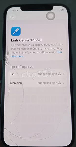 Apple iPhone 12 Tím Dính iCloud, màn nứt. Mua bán Điện thoại tại Quận 1 Tp Hồ Chí Minh được đăng bởi Hội Đồ Điện Tử hình 1