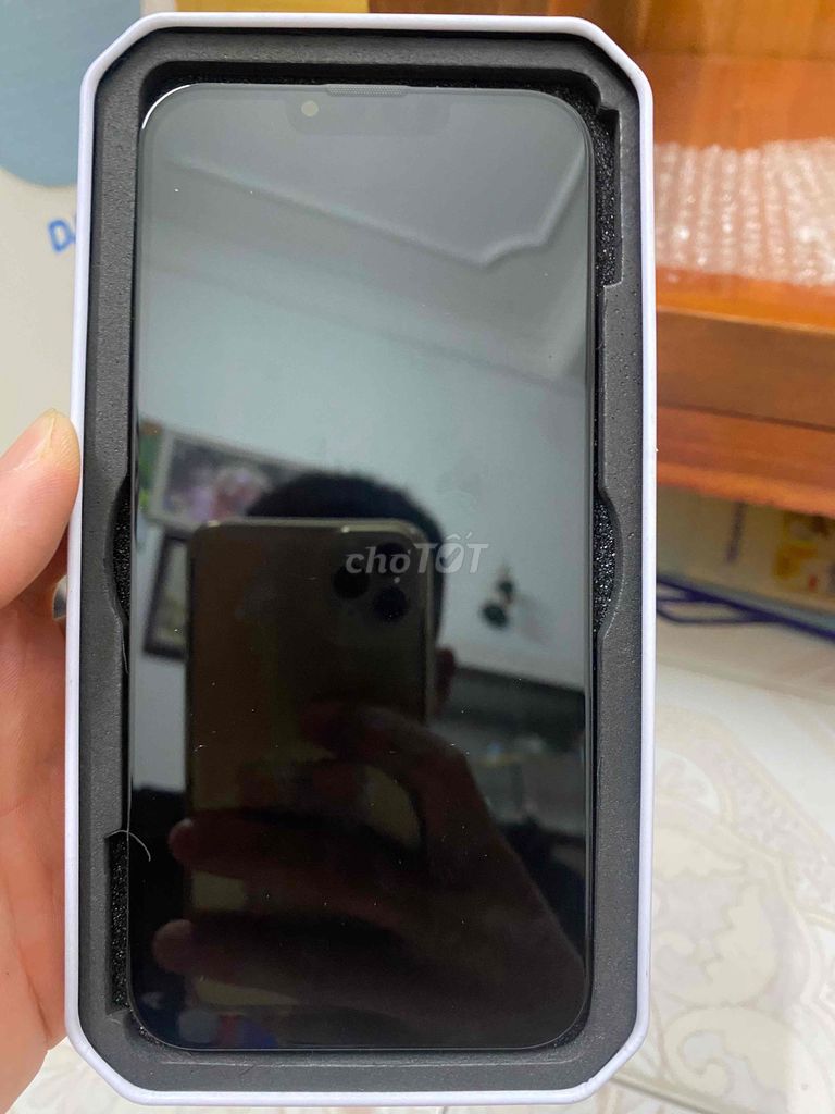 Màn hình iPhone 13 Pro Max GX Đen. Mua bán Phụ kiện (Màn hình, Chuột...) tại Thành phố Bắc Giang Bắc Giang được đăng bởi Mr Bin hình 1