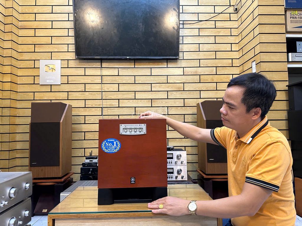 Loa siêu trầm Yamaha SW-515. Mua bán Tivi, Âm thanh tại Quận 12 Tp Hồ Chí Minh được đăng bởi Shop Tiến Dũng audio Sài Gòn hình 1
