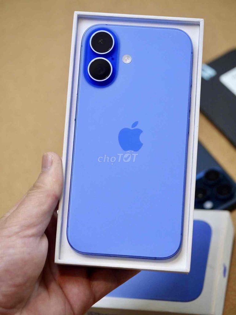 iPhone 16 128GB Xanh FULLBOX NEW APPLE 01/2026. Mua bán Điện thoại tại Quận 10 Tp Hồ Chí Minh được đăng bởi iStockHCM hình 1