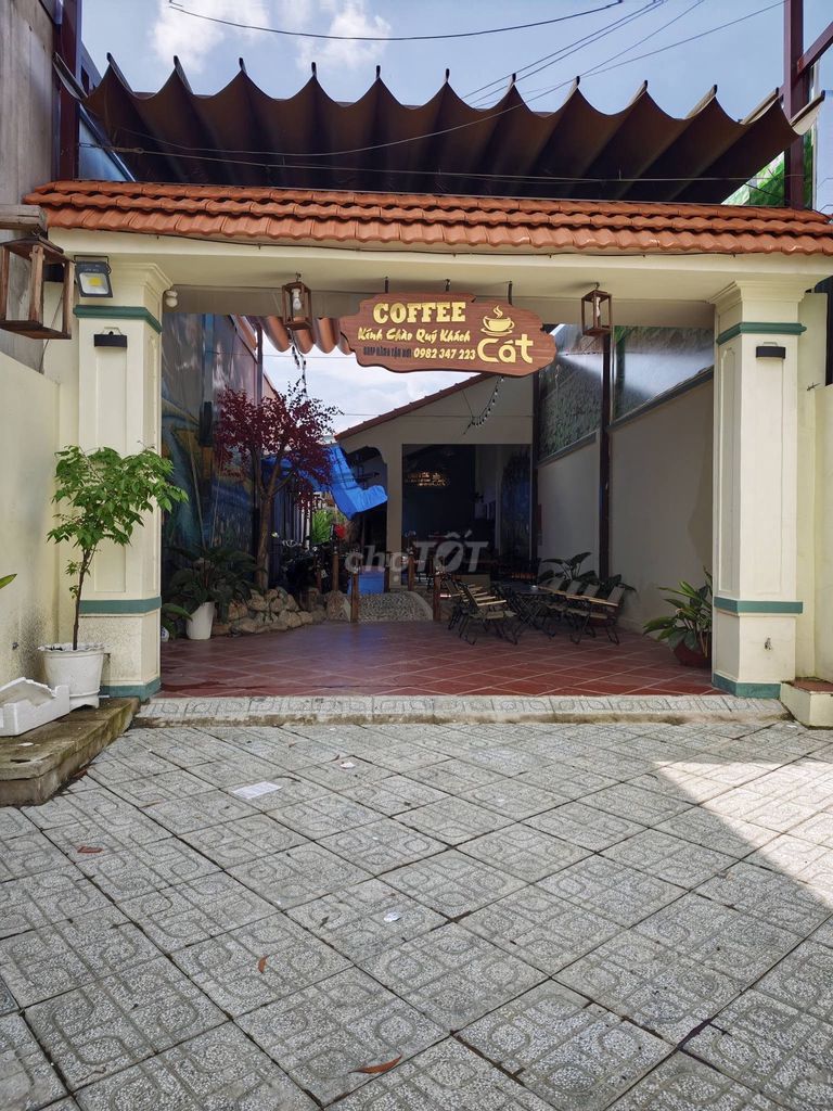 Sang nhượng quán cà phê 7m x 50m - 80 triệu - Bình Dương