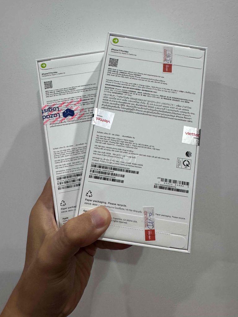 Apple iPhone 17 Pro Max 256GB Trắng VN/a new. Mua bán Điện thoại tại Quận Lê Chân Hải Phòng được đăng bởi Hưng Trần hình 1