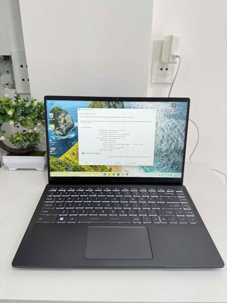 MSI 14 ryzen 5. Mua bán Laptop tại Quận Tân Bình Tp Hồ Chí Minh được đăng bởi Thảo Em  hình 1