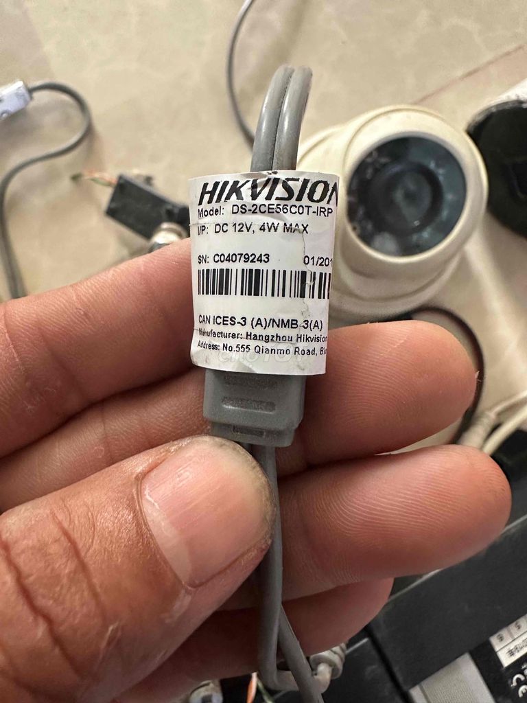 thanh ly camera Hikvision DS-2CE56C0T-IRP 8 kênh 2. Mua bán Máy ảnh, Máy quay tại Quận Gò Vấp Tp Hồ Chí Minh được đăng bởi Minh DŨng hình 1