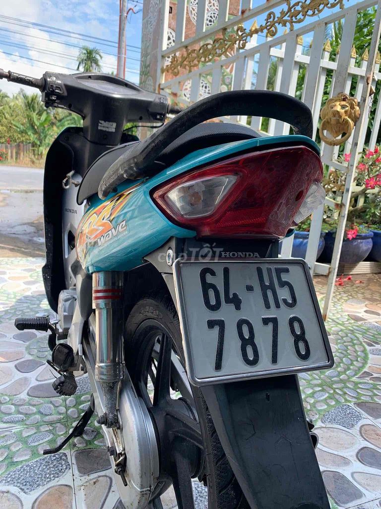 Wave rs 2008, may zin,biển số đẹp 7878. Mua bán Xe máy tại Huyện Tam Bình Vĩnh Long được đăng bởi Huỳnh Như hình 1