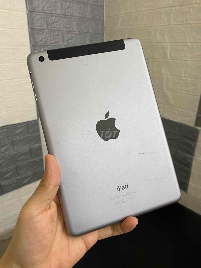 Ipad Mini 3 dùng sim + wifi đủ chức năng