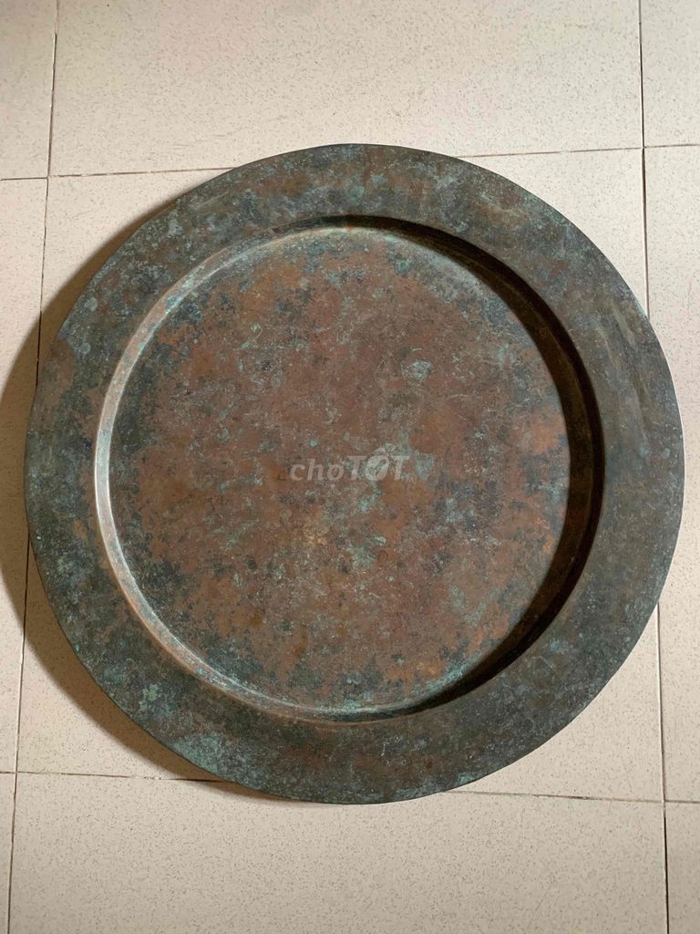 Mâm đồng 60-63cm. Mua bán Đồ sưu tầm, đồ cổ tại Huyện Gia Lâm Hà Nội được đăng bởi Vũ Công Chieu hình 1