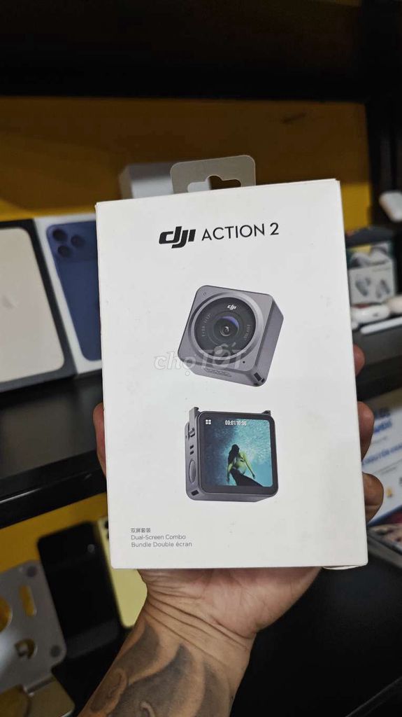 Camera hành động DJI Action 2 Dual Xám. Mua bán Máy ảnh, Máy quay tại Quận 10 Tp Hồ Chí Minh được đăng bởi TEKCOFF CAPHE CÔNG NGHỆ hình 1