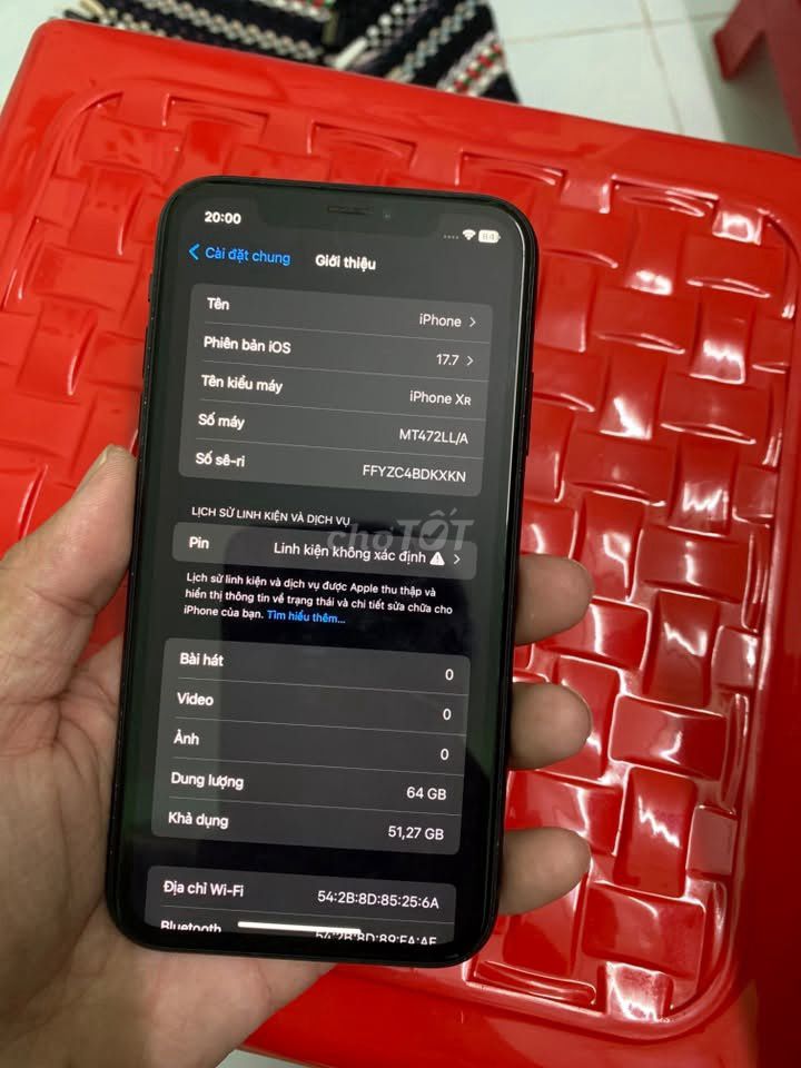 Apple iPhone XR 64GB Đen Đã qua sử dụng. Mua bán Điện thoại tại Quận Tân Phú Tp Hồ Chí Minh được đăng bởi Hội Đồ Điện Tử hình 1