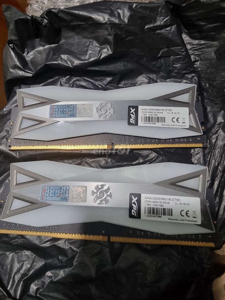 XPG RAM 16GB 3000MHz RGB. Mua bán Linh kiện (RAM, Card...) tại Thành phố Thủ Đức Tp Hồ Chí Minh được đăng bởi Nguyễn công thành hình 1