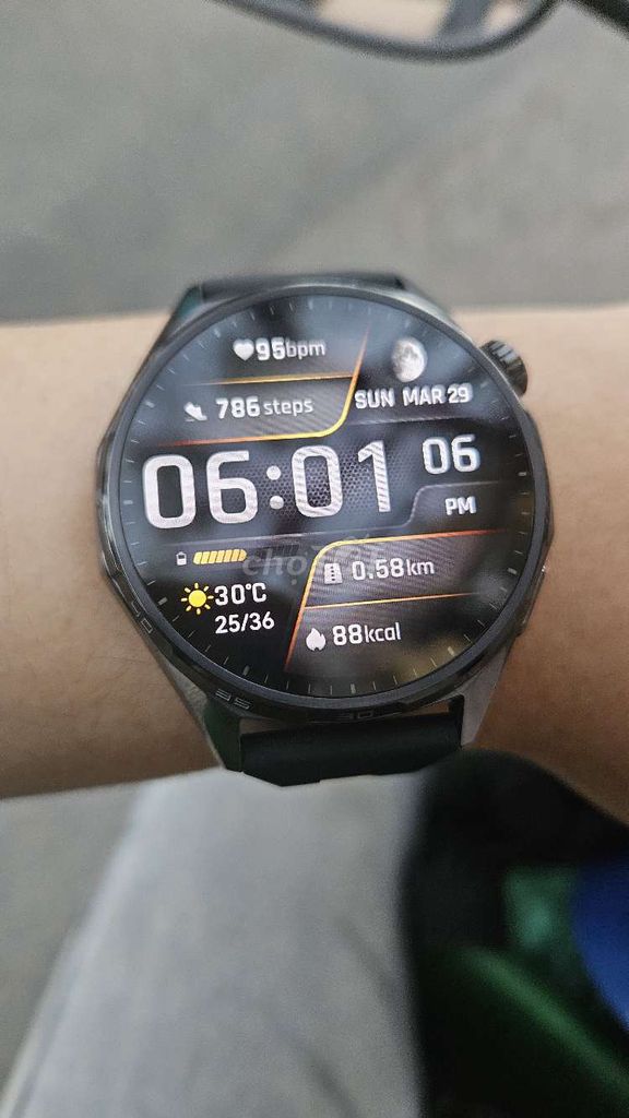 Đồng hồ thông minh Đen Huawei watch gt 6 46mm. Mua bán Thiết bị đeo thông minh tại Quận Tân Bình Tp Hồ Chí Minh được đăng bởi Phạm Thế Sơn hình 1