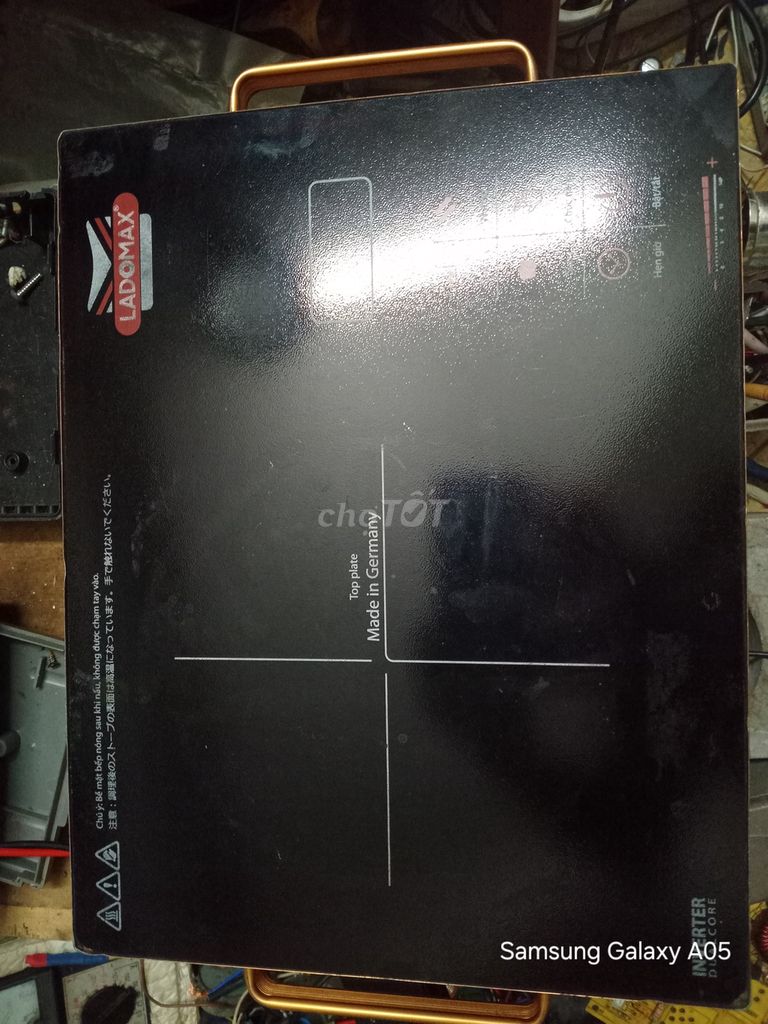 Bếp hồng ngoại LADOMAX vỏ nhôm. Mua bán Bếp, lò, đồ điện nhà bếp tại Quận Hải An Hải Phòng được đăng bởi Tuan Tran hình 1