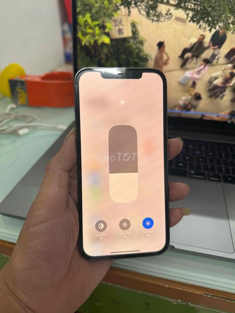 Iphone 12 Pro Max 128gb Đen Qte Màn Gx