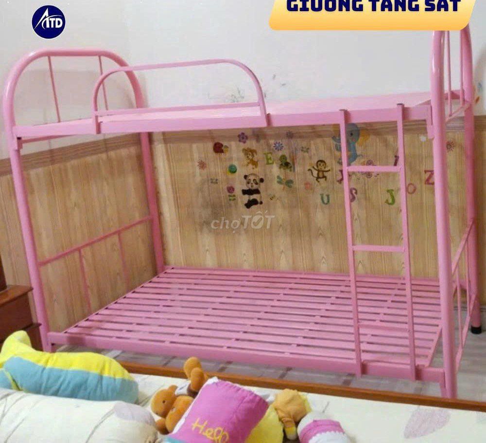 Giường tầng + Giường tầng – Giường tầng – Giường$%. Mua bán Giường, chăn ga gối nệm tại Thành phố Thủ Dầu Một Bình Dương được đăng bởi Tổng Kho Nội Thất Sài Gòn hình 1