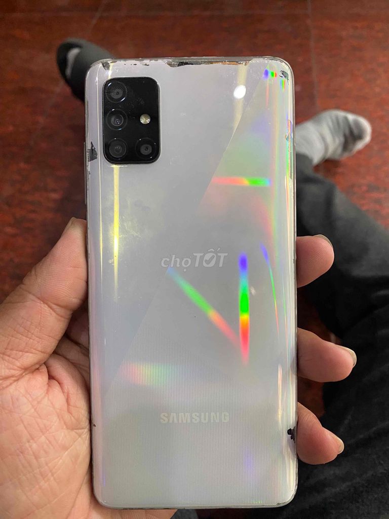 Samsung A51 4GB/128GB Trắng. Mua bán Điện thoại tại Quận 11 Tp Hồ Chí Minh được đăng bởi Bo hình 1