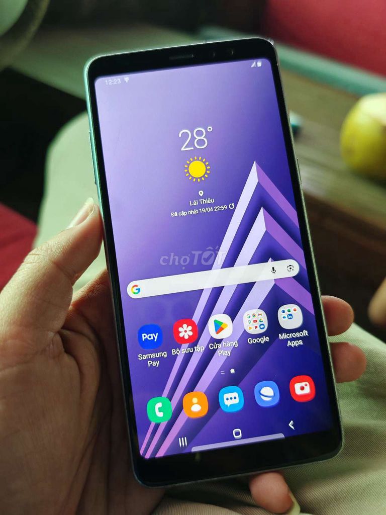 Samsung A8 Plus 6GB/64GB Xám. Mua bán Điện thoại tại Thành phố Thủ Đức Tp Hồ Chí Minh được đăng bởi trịnh công đức hình 1