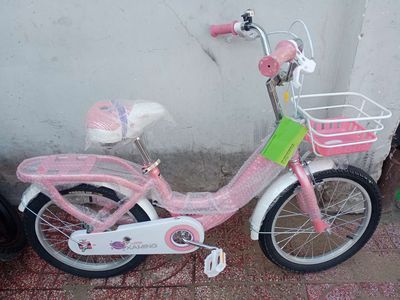 Xe đạp trẻ em 18in xaming mới màu hồng phấn