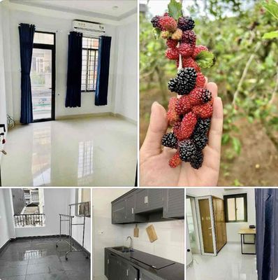 NHÀ ĐẸP XINH, 1 TRỆT 1 LẦU + 1 LỬNG SÂN THƯỢNG ở và đi làm OK