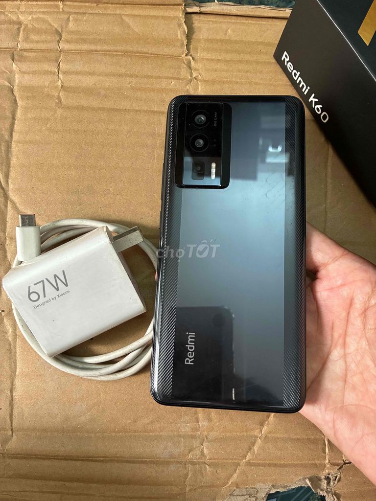 Xiaomi Redmi K60 12/256GB Đen. Mua bán Điện thoại tại Quận Phú Nhuận Tp Hồ Chí Minh được đăng bởi Tuấn hình 1