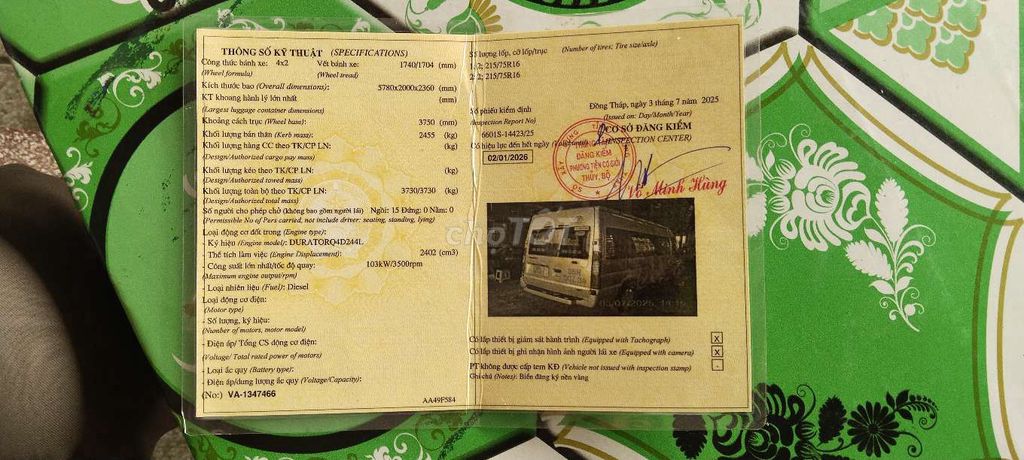 Bán xe 2017 Luxury - 30000 km. Mua bán Ô tô tại Huyện Cái Bè Tiền Giang được đăng bởi Tên chưa cung cấp hình 7