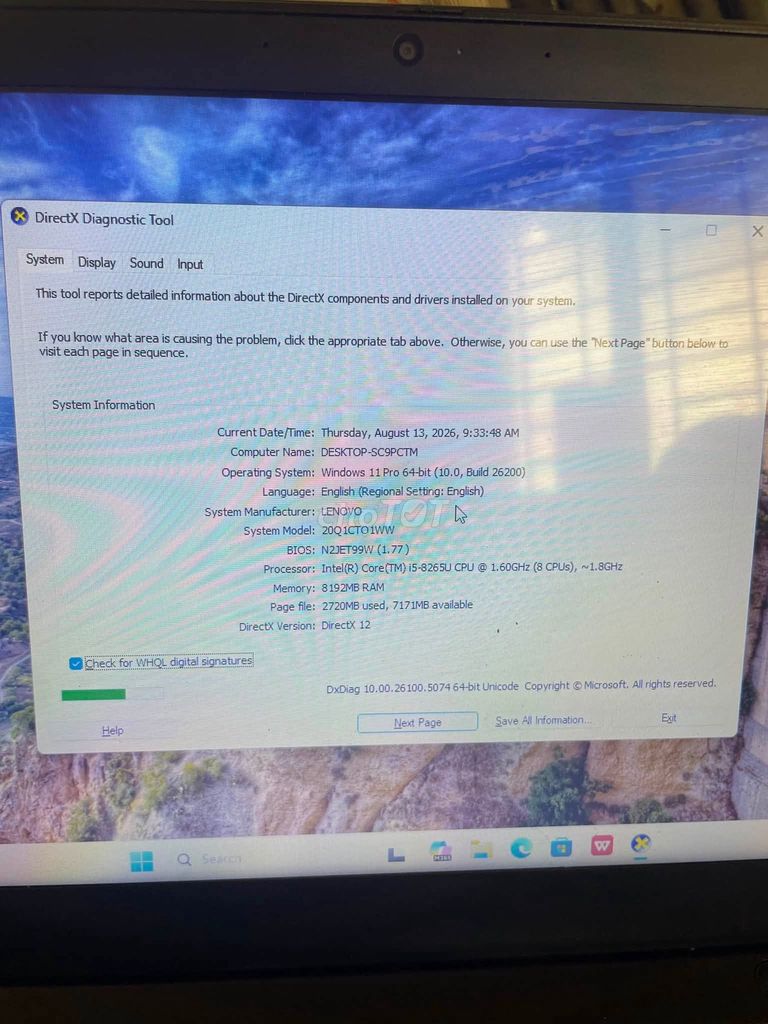 Lenovo ThinkPad T490s i5-8265U 8GB Đen Like New. Mua bán Laptop tại Thành phố Thủ Đức Tp Hồ Chí Minh được đăng bởi Hội Đồ Điện Tử hình 1