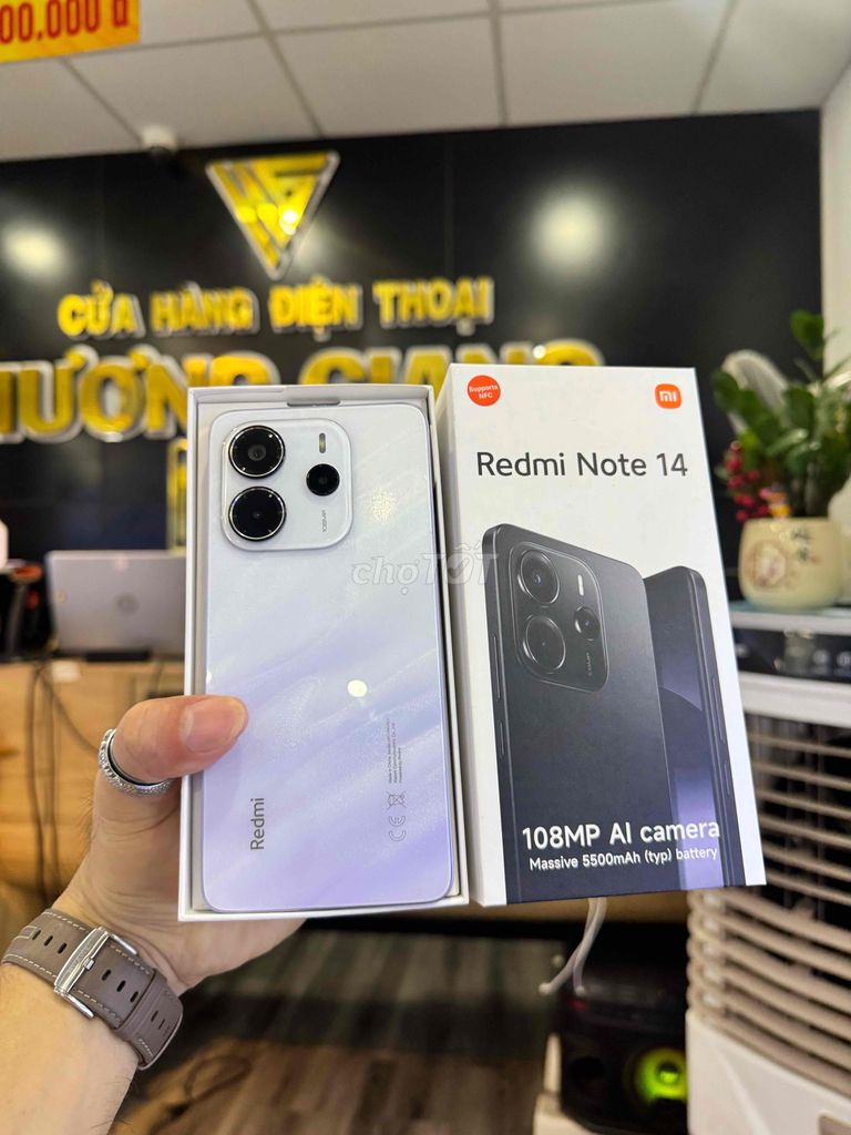 Xiaomi Redmi Note 14 128GB. Mua bán Điện thoại tại Thành phố Bến Tre Bến Tre được đăng bởi HươngGiangmobile hình 1