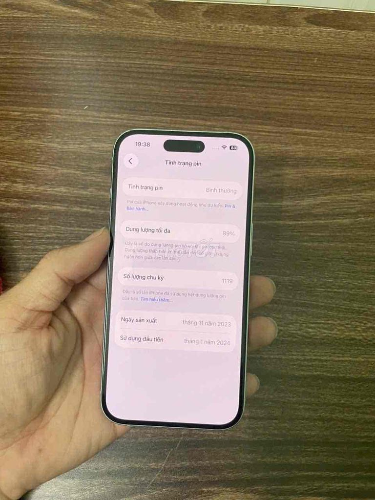 Apple iPhone 15 128GB Quốc tế Zin all. Mua bán Điện thoại tại Quận Tân Phú Tp Hồ Chí Minh được đăng bởi Toàn hình 1