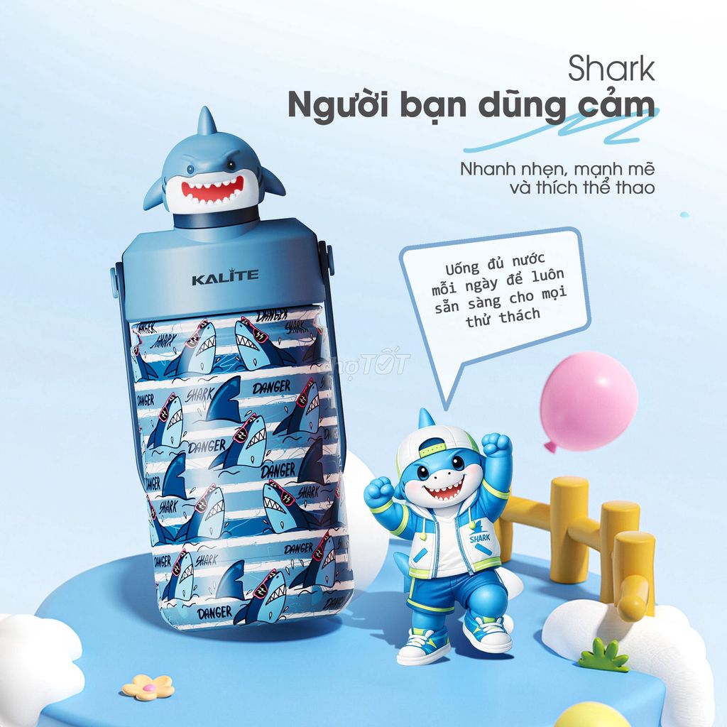 Bình giữ nhiệt Kalite SHARK. Mua bán Dụng cụ nhà bếp tại Quận Hà Đông Hà Nội được đăng bởi Tố Hoài hình 1