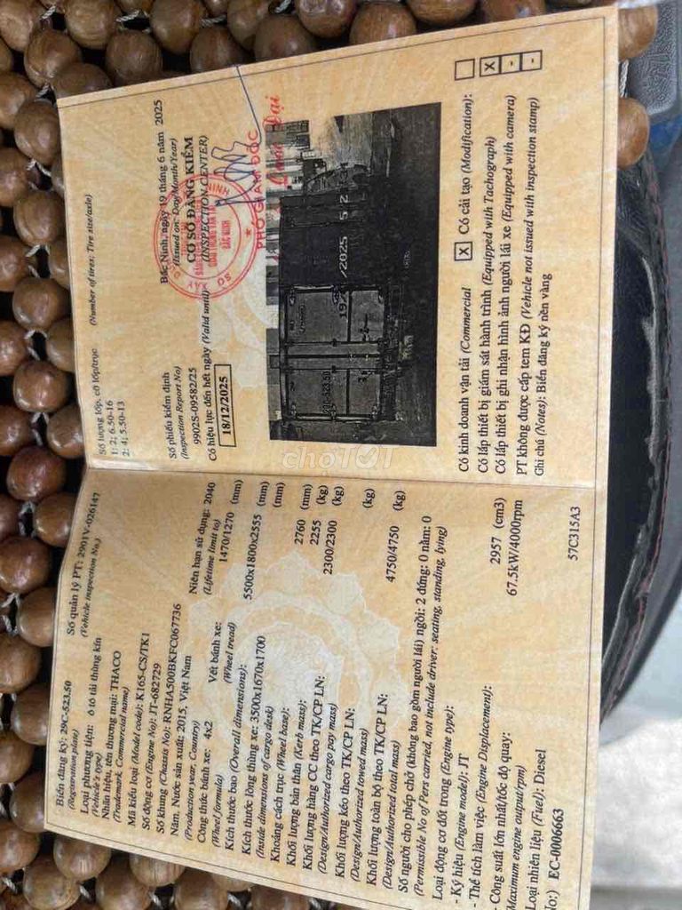 Bán xe KiA 2,3 tấn. Mua bán Xe tải, xe ben tại Thị xã Từ Sơn Bắc Ninh được đăng bởi ThuNV hình 4