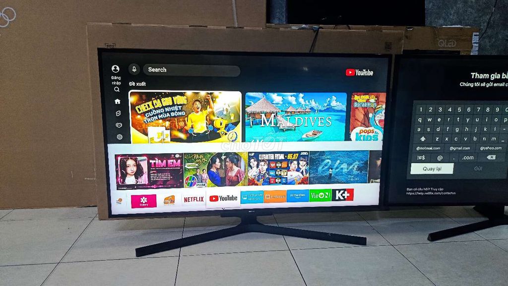 Tivi Samsung 49 inch Wifi Youtube Netflix. Mua bán Tivi, Âm thanh tại Quận Cẩm Lệ Đà Nẵng được đăng bởi ĐIỆN MÁY AN hình 1