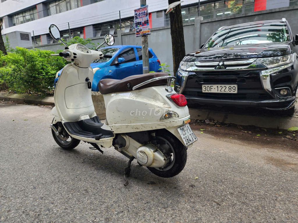 Piaggio Vespa LX125 2012, белый