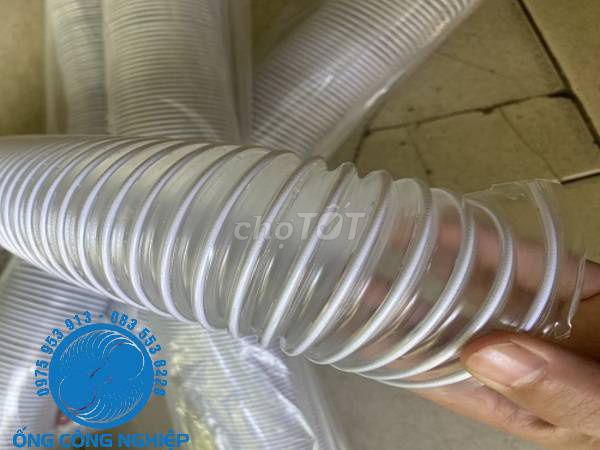 Ống PVC lõi thép D100, ống gió bụi trắng D100. Mua bán Đồ chuyên dụng, Giống nuôi trồng tại Quận Hoàng Mai Hà Nội được đăng bởi Ống chịu nhiệt hình 1