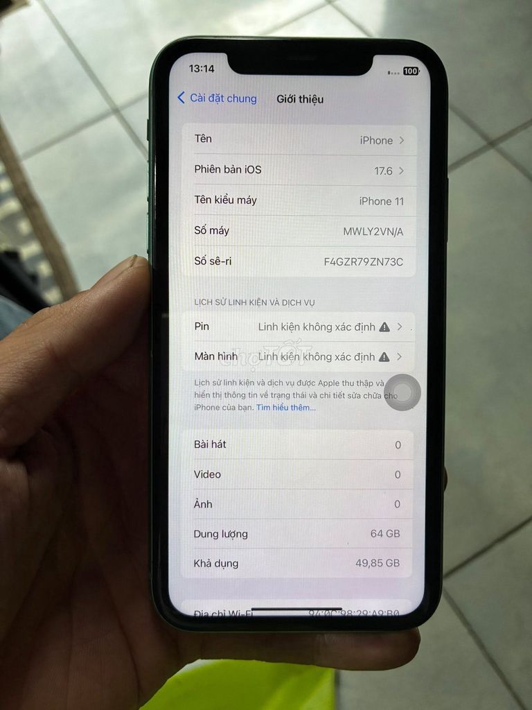 Apple iPhone 11 64GB Xanh lá. Mua bán Điện thoại tại Quận 1 Tp Hồ Chí Minh được đăng bởi Hội Đồ Điện Tử hình 1