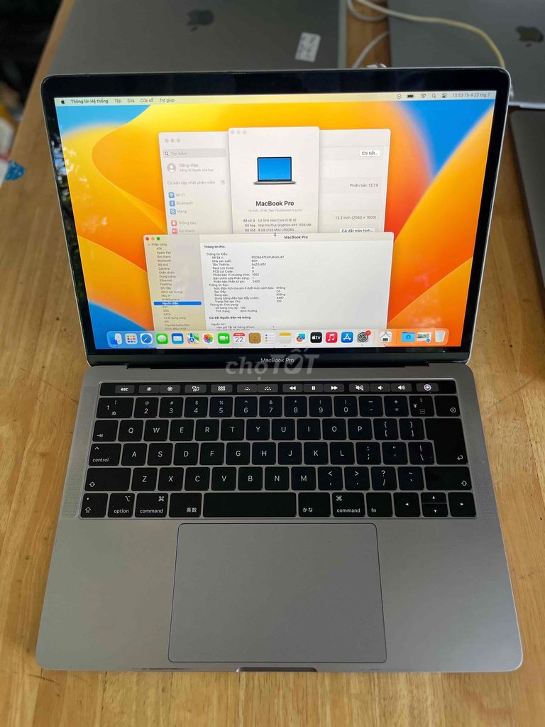 MacBook Pro 2019 i5 Ram 8GB Ssd 128GB. Mua bán Laptop tại Quận Sơn Trà Đà Nẵng được đăng bởi BƠ BƯ Macbook Cũ hình 1