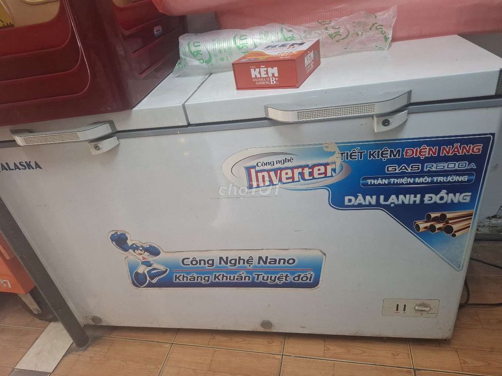 Tủ đông Alaska Inverter 500L 2 ngăn kháng khuẩn. Mua bán Tủ lạnh tại Quận Gò Vấp Tp Hồ Chí Minh được đăng bởi Minh Quang Tran hình 1