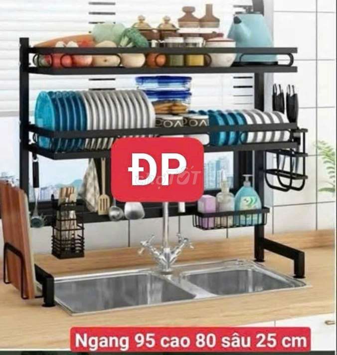 Kệ chén cao 80 rộng 90 sâu 25cm 8889