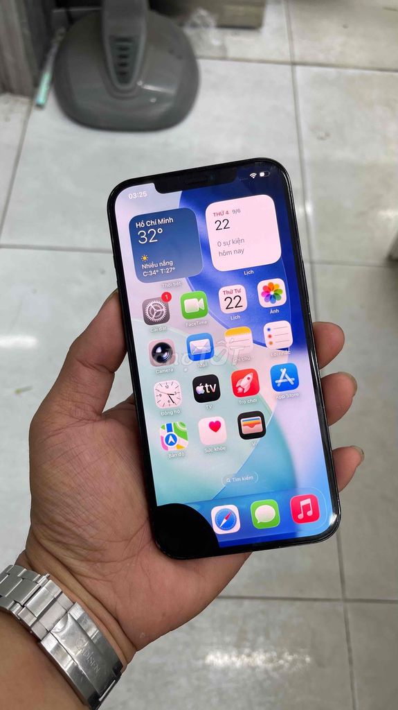 12 Pro Max QT 128GB Xanh Màn mực full CN. Mua bán Điện thoại tại Thành phố Biên Hòa Đồng Nai được đăng bởi Bán Vốn hình 1