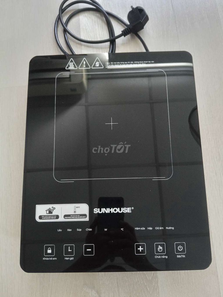 Bếp từ đơn Sunhouse SHD6805 97% mới chính hãng. Mua bán Bếp, lò, đồ điện nhà bếp tại Quận Gò Vấp Tp Hồ Chí Minh được đăng bởi Hoa Cỏ Mùa Xuân hình 1