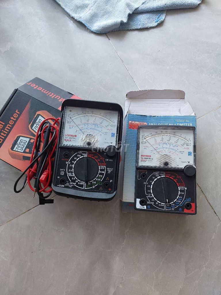Đồng hồ vạn năng Sanwa YX-360TRE Đen. Mua bán Đồ chuyên dụng, Giống nuôi trồng tại Huyện Bình Chánh Tp Hồ Chí Minh được đăng bởi Quang Tran hình 1