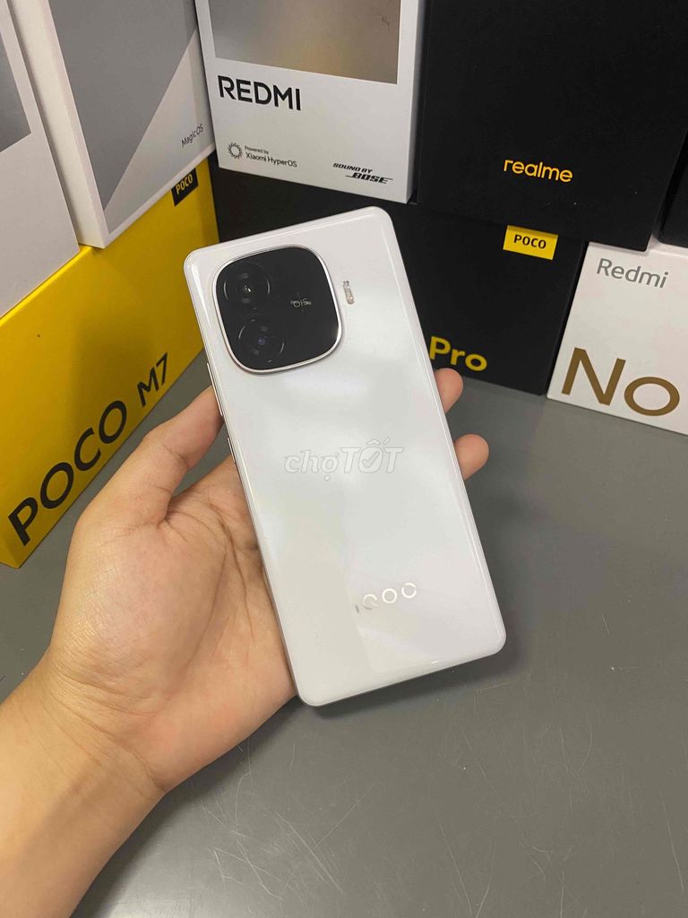 iQOO Z9 Turbo Plus 16GB 256GB Trắng 90%. Mua bán Điện thoại tại Thành phố Nam Định Nam Định được đăng bởi TRÍ DŨNG STORE hình 1