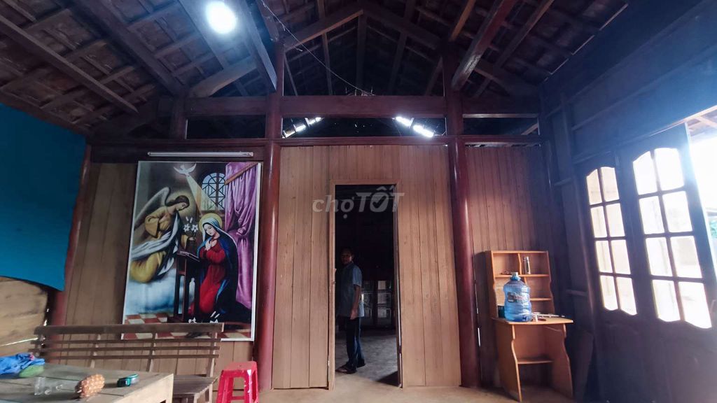 Bán nhà gỗ  3 gian . Gỗ ( bình linh). Mua bán nhà ở tại Huyện Đắk Mil Đắk Nông được đăng bởi Lâm nguyễn hình 2