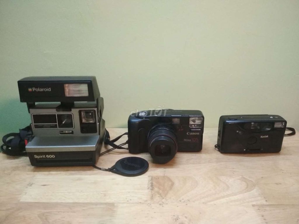 Bộ 3 Máy ảnh Polaroid Spirit 600, Canon cần bán. Mua bán Máy ảnh, Máy quay tại Quận 11 Tp Hồ Chí Minh được đăng bởi Sữa tươi hình 1