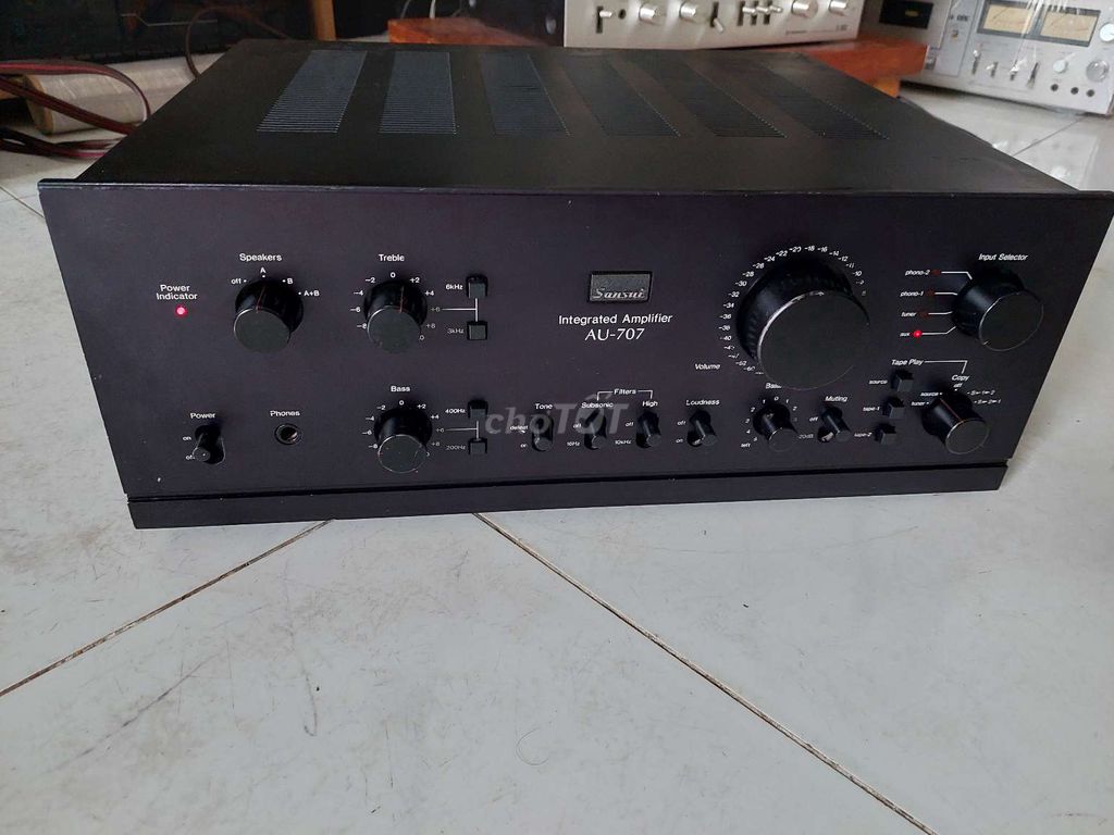 Bán amply sansui AU 707 sò sắc điện 100v cs 230w