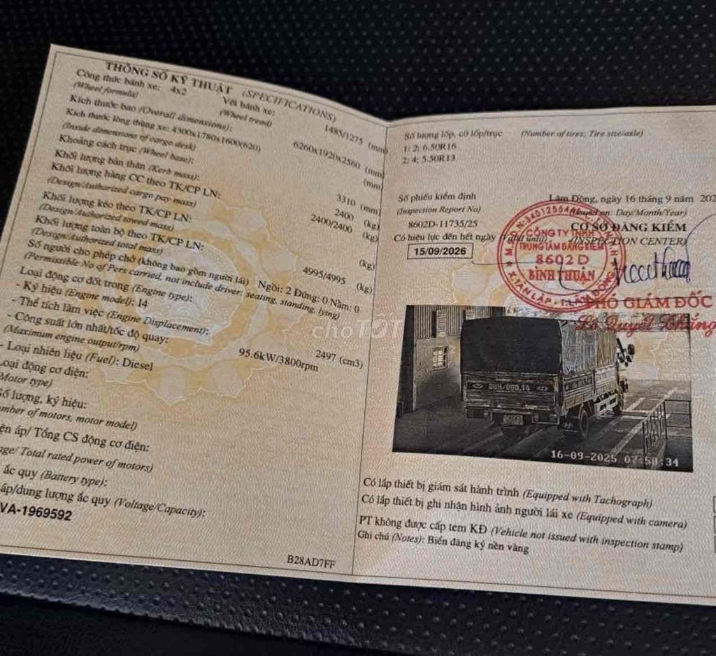 Hyundai Mighty Xanh dương 2,49 tấn 2019. Mua bán Xe tải, xe ben tại Quận 12 Tp Hồ Chí Minh được đăng bởi Phan Trường Lâm hình 12