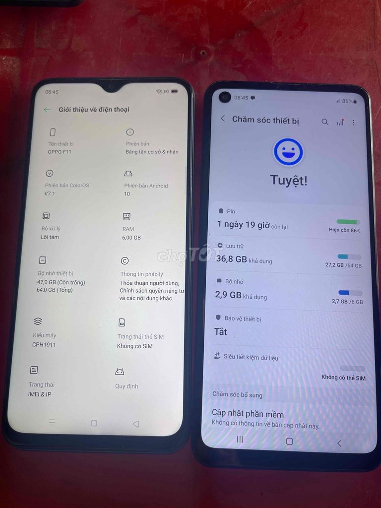 cần bán sam sung a21s và oppof11 ram6/64. Mua bán Điện thoại tại Thành phố Dĩ An Bình Dương được đăng bởi ngọc nhi hình 1