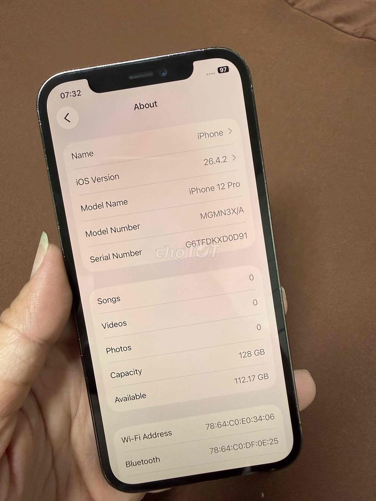 iPhone 12 Pro 128GB Xanh Úc full chức năng. Mua bán Điện thoại tại Thành phố Thuận An Bình Dương được đăng bởi Huy mua bán sửa chữa iphone ipad hình 1