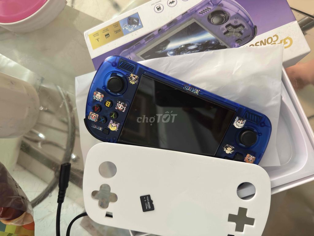 Máy game cầm tay R36h Promax 128G Xanh. Mua bán Thiết bị chơi game tại Quận 4 Tp Hồ Chí Minh được đăng bởi pttt hình 1