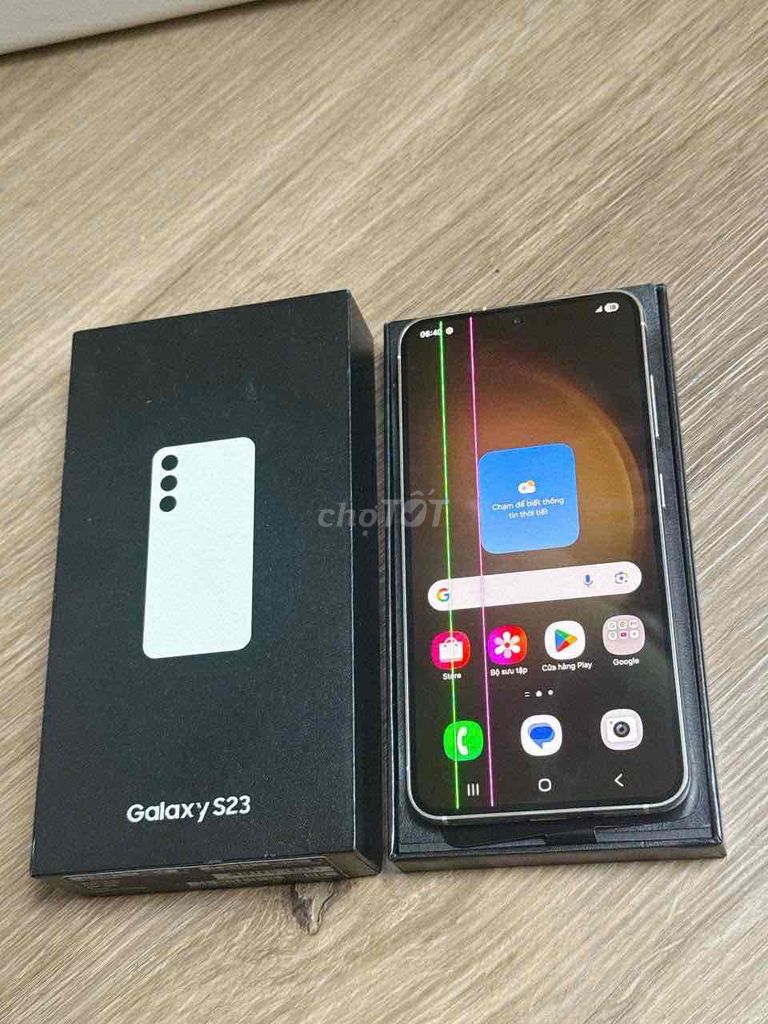 Samsung Galaxy S23 Trắng fulbox VN/A đẹp zin keng. Mua bán Điện thoại tại Quận 3 Tp Hồ Chí Minh được đăng bởi Kim Thanh  hình 1