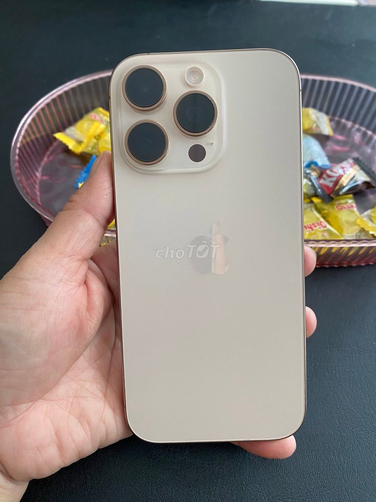 Apple iPhone 16 Pro 128GB Vàng 100%. Mua bán Điện thoại tại Quận 1 Tp Hồ Chí Minh được đăng bởi Hội Đồ Điện Tử hình 1